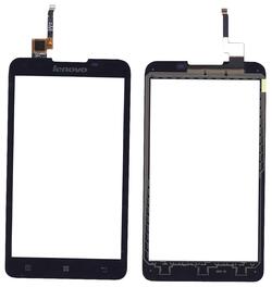 Тачскрин (Сенсор) для смартфона Lenovo A590 черный