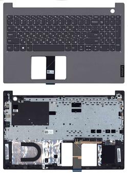 Клавиатура для ноутбука Lenovo ThinkBook 15-IML Black, (Dark Серебряный TopCase) RU