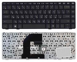 Клавиатура для ноутбука HP EliteBook (8460P) Black, с указателем (Point Stick) (Черный фрейм) RU