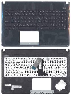 Клавиатура для ноутбука Asus (X501A) Black, (Black TopCase), RU