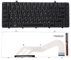 Клавиатура для ноутбука Dell Alienware (M11X-R1) с подсветкой (Light), Black, RU