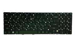 Клавиатура для ноутбука Acer Aspire V5, V5-531, V5-531G, V5-551, V5-551G, V5-571, V5-571G, V5-571P с подсветкой (Light), Black, (Без фрейма) RU