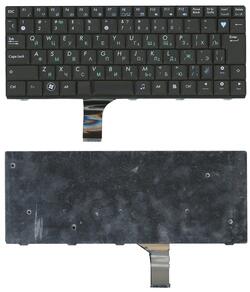 Клавиатура для ноутбука Asus EEE PC Limited Edition (1005HA 1008HA 1001HA) Black, Русский (вертикальный энтер)