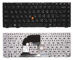 Клавиатура для ноутбука HP Elitebook (8460W) с указателем (Point Stick) Black, (Без фрейма) Русский (горизонтальный энтер)