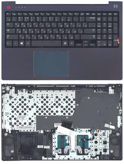 Клавиатура для ноутбука Samsung (NP670Z5E-X01) Black, (Black TopCase), RU