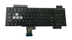 Клавиатура для ноутбука Asus Gaming FX504 с подсветкой (Red Light), Black, RU