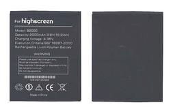 Батарея для смартфона Highscreen 8911260988 B2000 Spider 3.8В Черный 2000мАч 15.2Вт