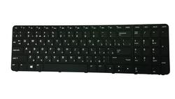 Клавиатура для ноутбука HP ProBook (450 G3, 455 G3, 470 G3, 450 G4, 455 G4, 470 G4) с подсветкой (Light), Black, (Черный фрейм), RU