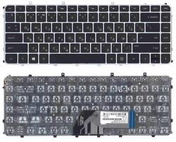 Клавиатура для ноутбука HP Envy (4-1000) Black, (Серебряный фрейм) RU