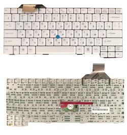 Клавиатура для ноутбука Fujitsu-Siemens Lifebook (E8110, C1410, E8110, E8210, E8310, E8410, E8420, E780, S6410, S6420, S6520, S710, S7110, S7210, S7220, T4210, T4215, T4220), Celsius Mobile (H240, H250, H700, H 240, H250, H700) White, RU