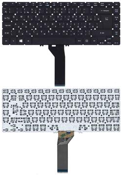 Клавиатура для ноутбука Acer Aspire (R7-571) с подсветкой (Light), Black, (Без фрейма), Русский широкий Enter