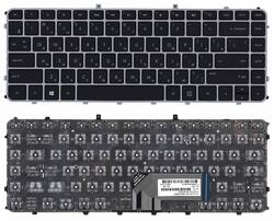 Клавиатура для ноутбука HP Envy (4-1000, 6-1000) Black, (Серебряный фрейм) RU