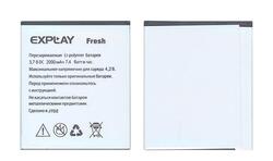 Батарея для смартфона Explay Fresh 3.7В Белый 2000мАч 7.4Вт