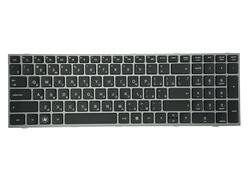 Клавиатура для ноутбука HP ProBook 4540s, 4545s, 4730s Black, (Серый фрейм) RU