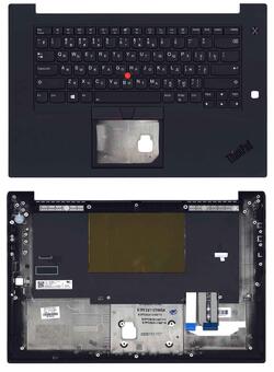 Клавиатура для ноутбука Lenovo ThinkPad X1 Extreme 3rd Gen с указателем (Point Stick) Black, (Black TopCase) RU