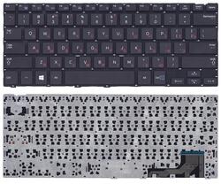 Клавиатура для ноутбука Samsung (NP915S3) Black, (Без фрейма), RU